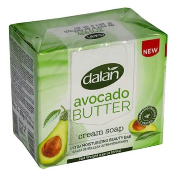 💥Pack of 6 🎉2 Pack Dalan Avocado 🥑 Butter Cream Bar Soap 🎊 - Picture 2 of 10